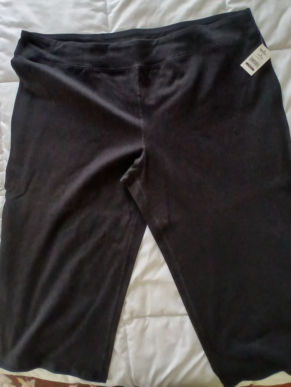 Black Women Bottoms - Comfort Stretch Capri